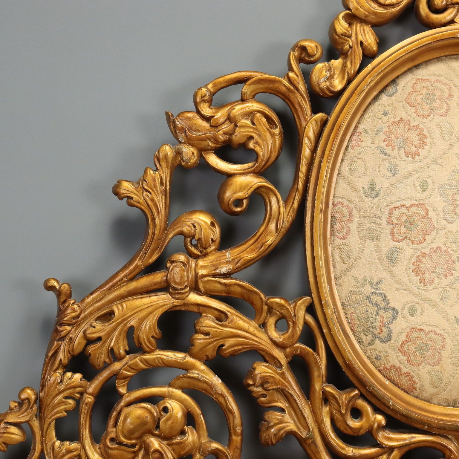Antique Headboard Carved And Gilded Wood Italy Early XIX Century photo 1170.0