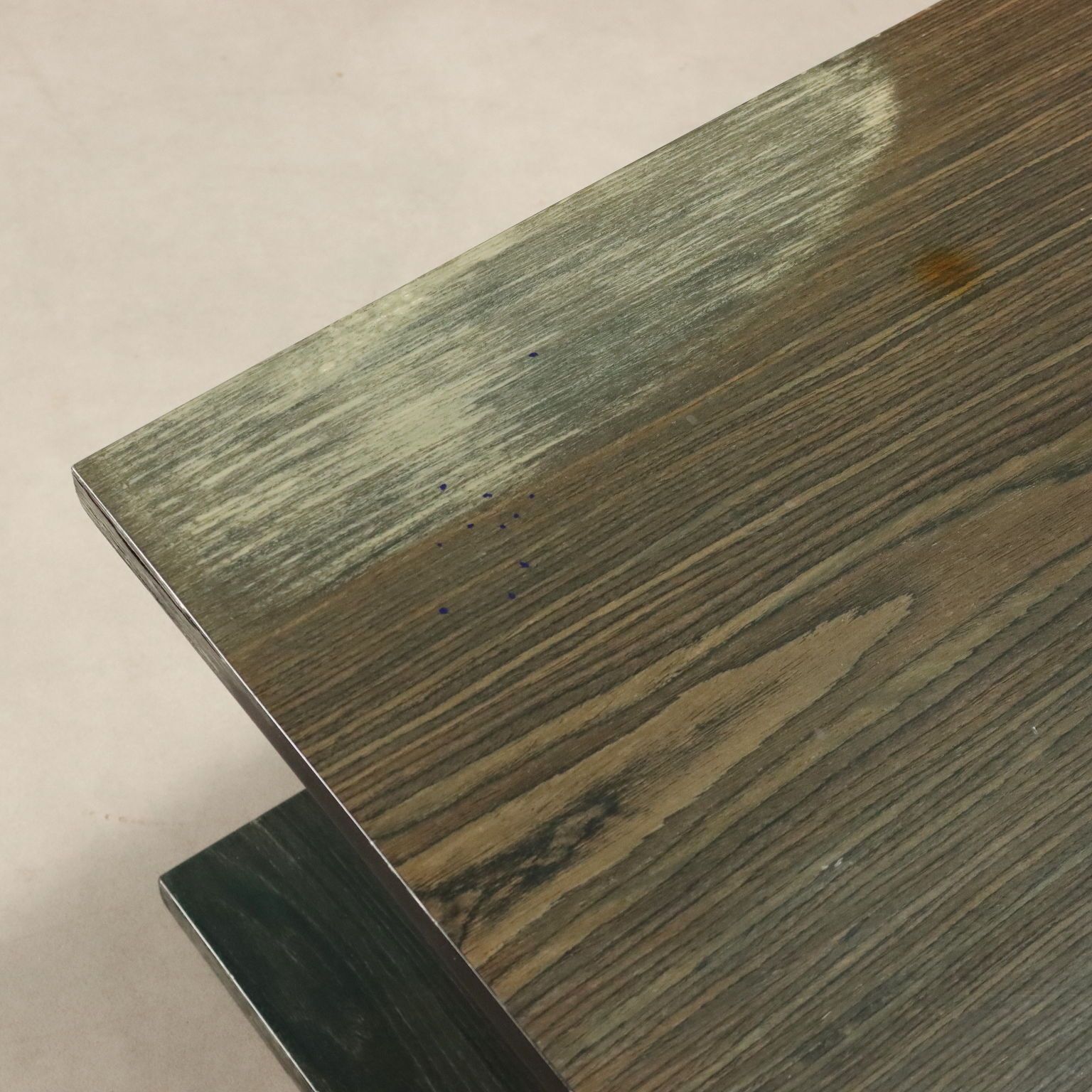Table basse en bois plaqué, années 1980 photo vinterior