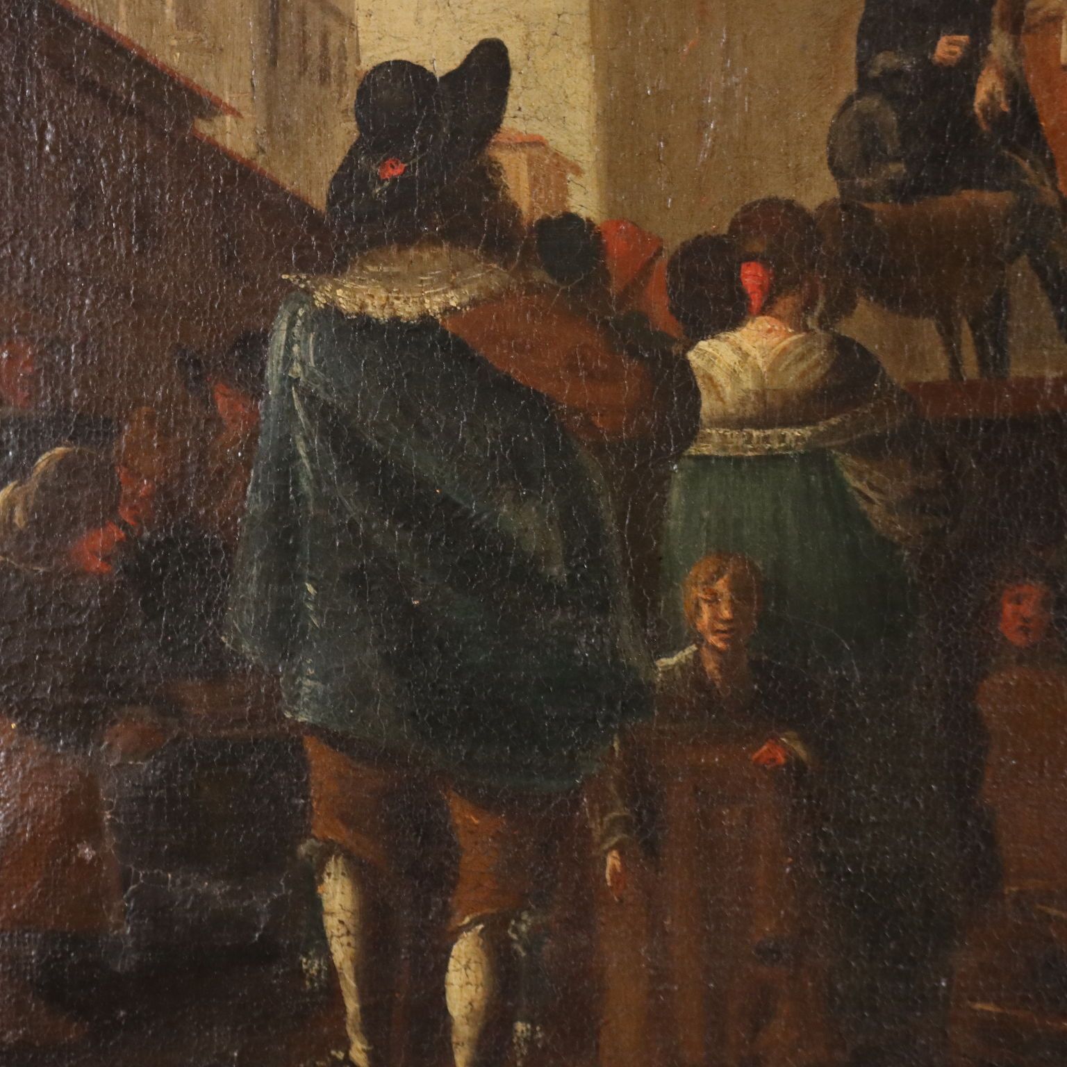 Schilderij, Tafereel uit het volksleven photo vinterior
