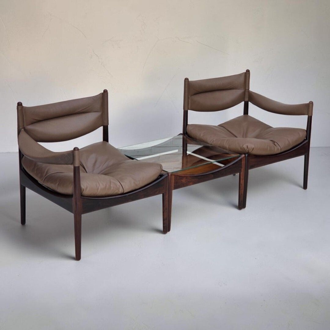 1970s, Danish Design By Kristian Vedel, Modular Sofa, Model Modus.