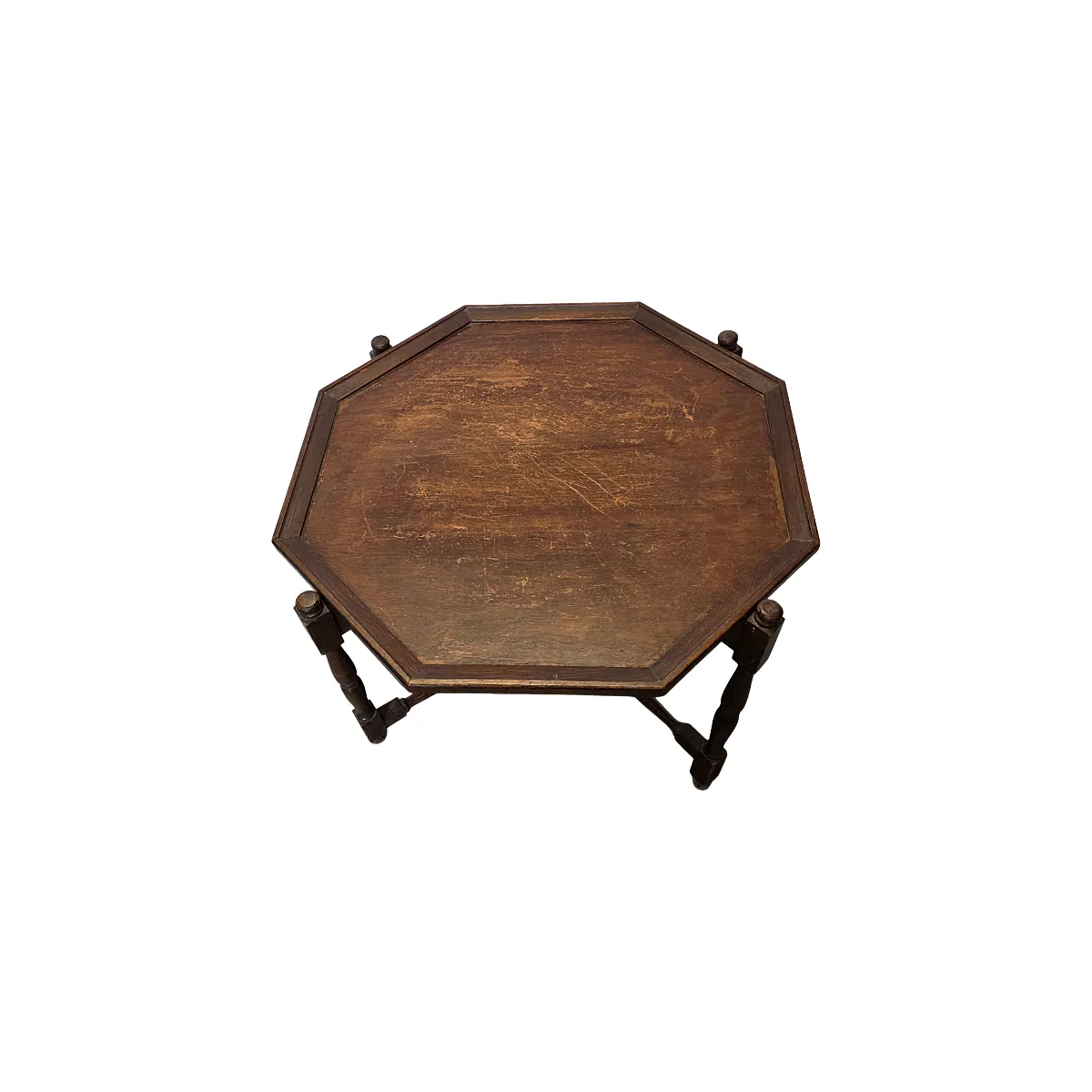 Table d'appoint anglaise d'époque pliante, vers 1900 photo for sale