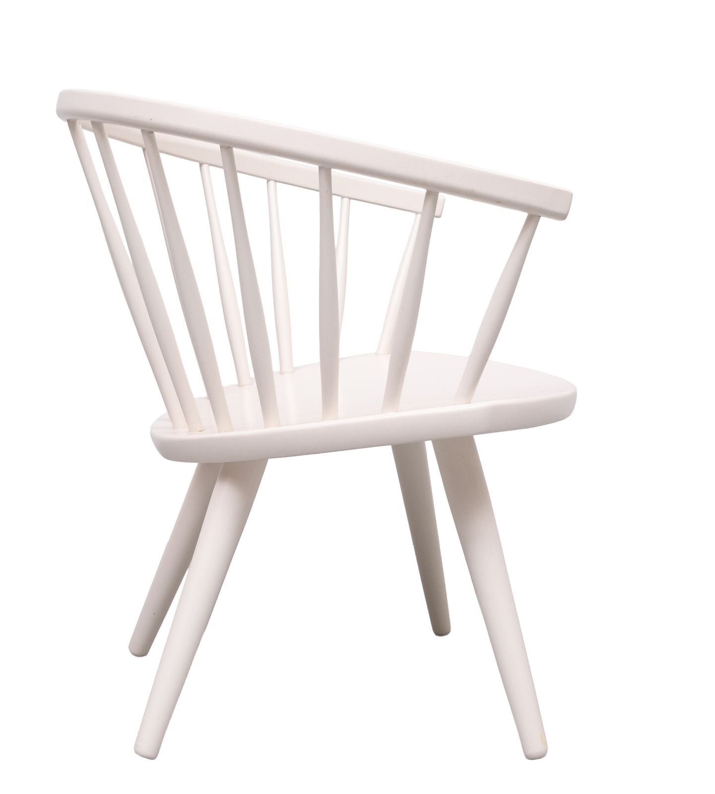 Yngve Ekström Arka White Lounge Chair Stolab Sweden 1955 photo buy