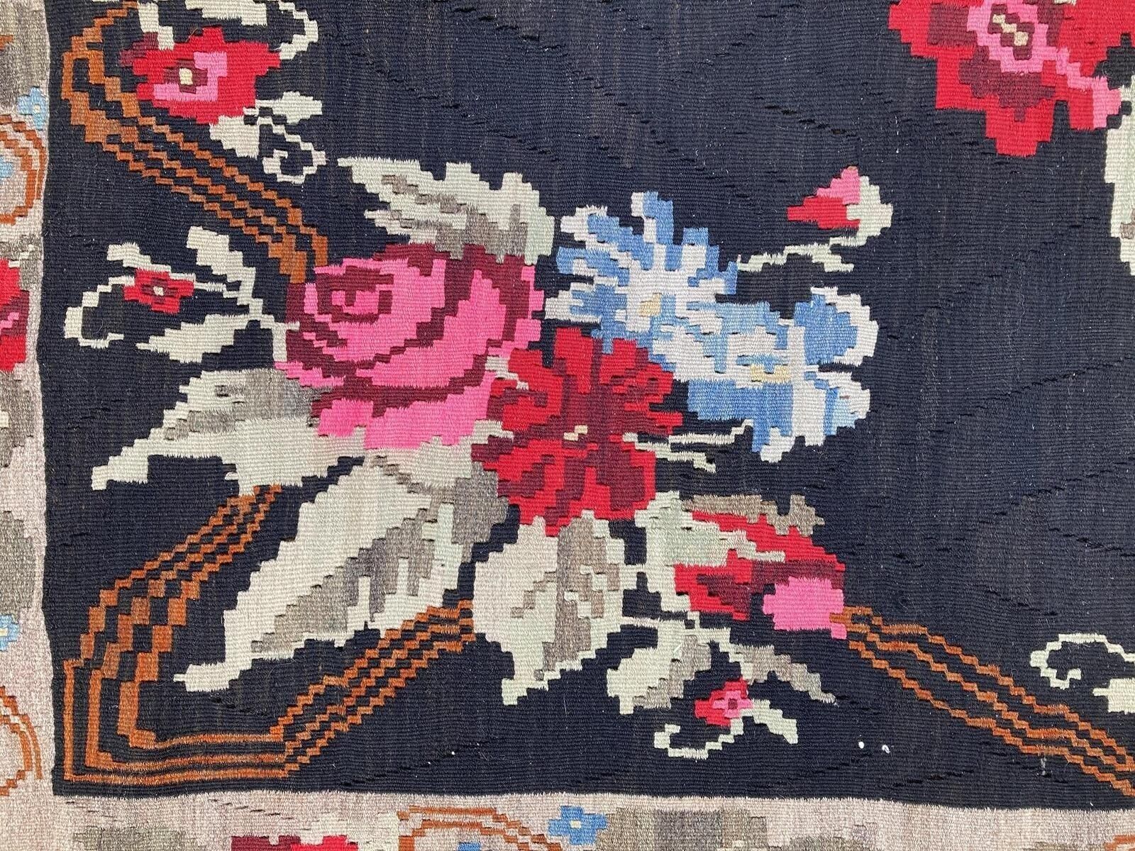 Vintage Kaukasische Karabagh Kilim 2,77 m x 1,49 m photo vinterior