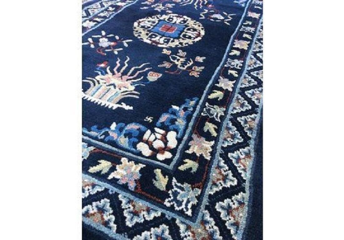 Vintage Chinees Pao Tao tapijt 1,64 m x 0,96 m photo 750.0