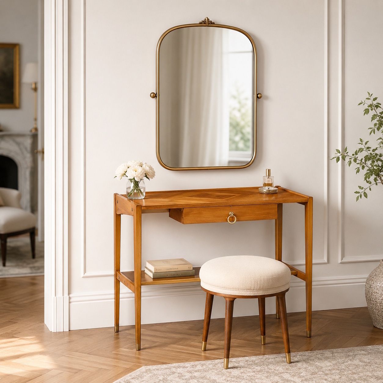 1950s Vanity Or Writting Desk By Ico & Luisa Parisi For La Permanente Mobili Cantù photo buy