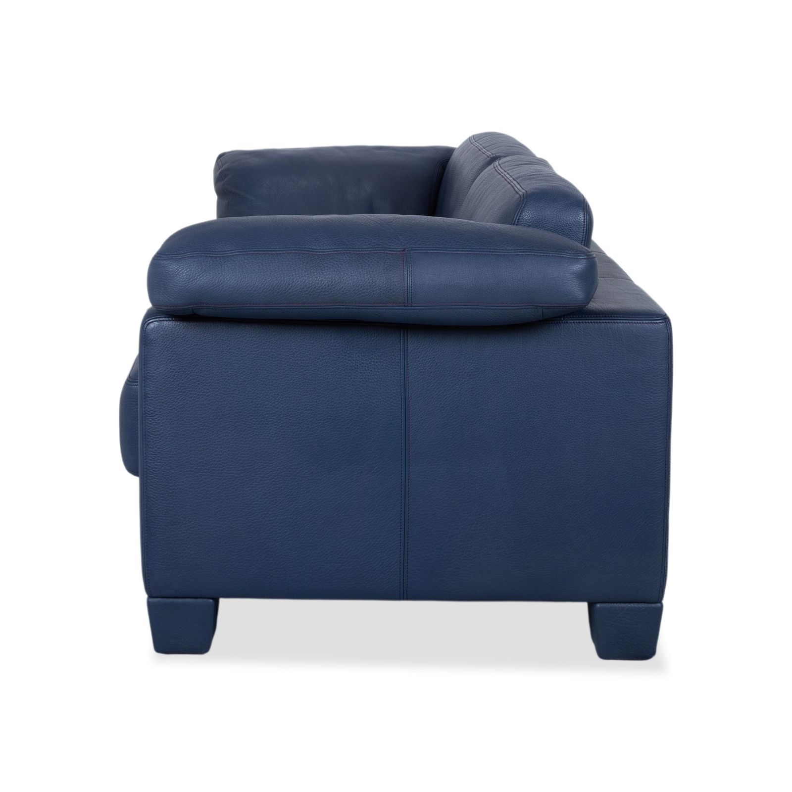 photo for sale Canapé De Sede DS-17 en cuir 3 places, bleu marine