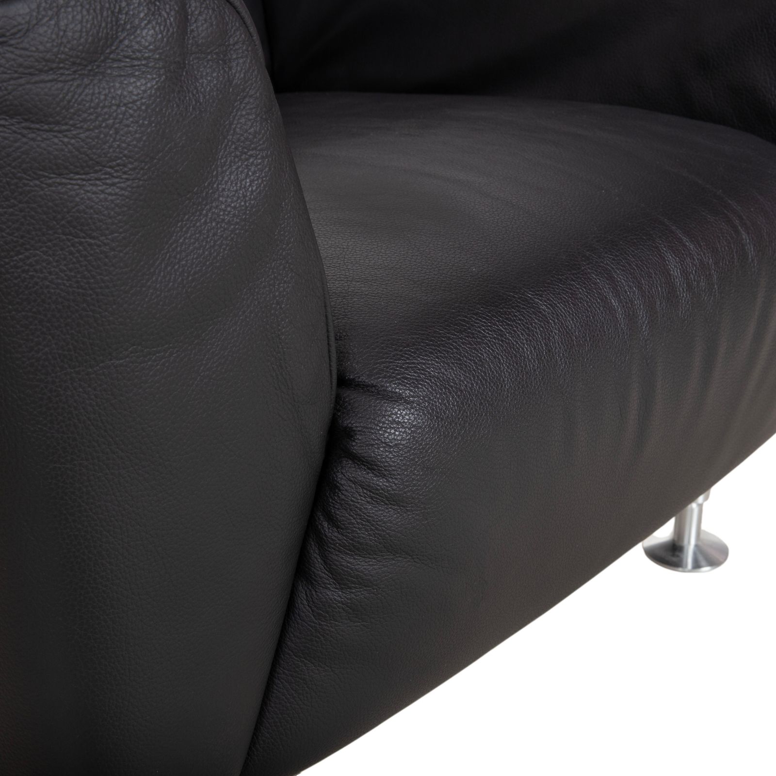 Fauteuil Rolf Benz 250 en cuir noir photo Mobilier