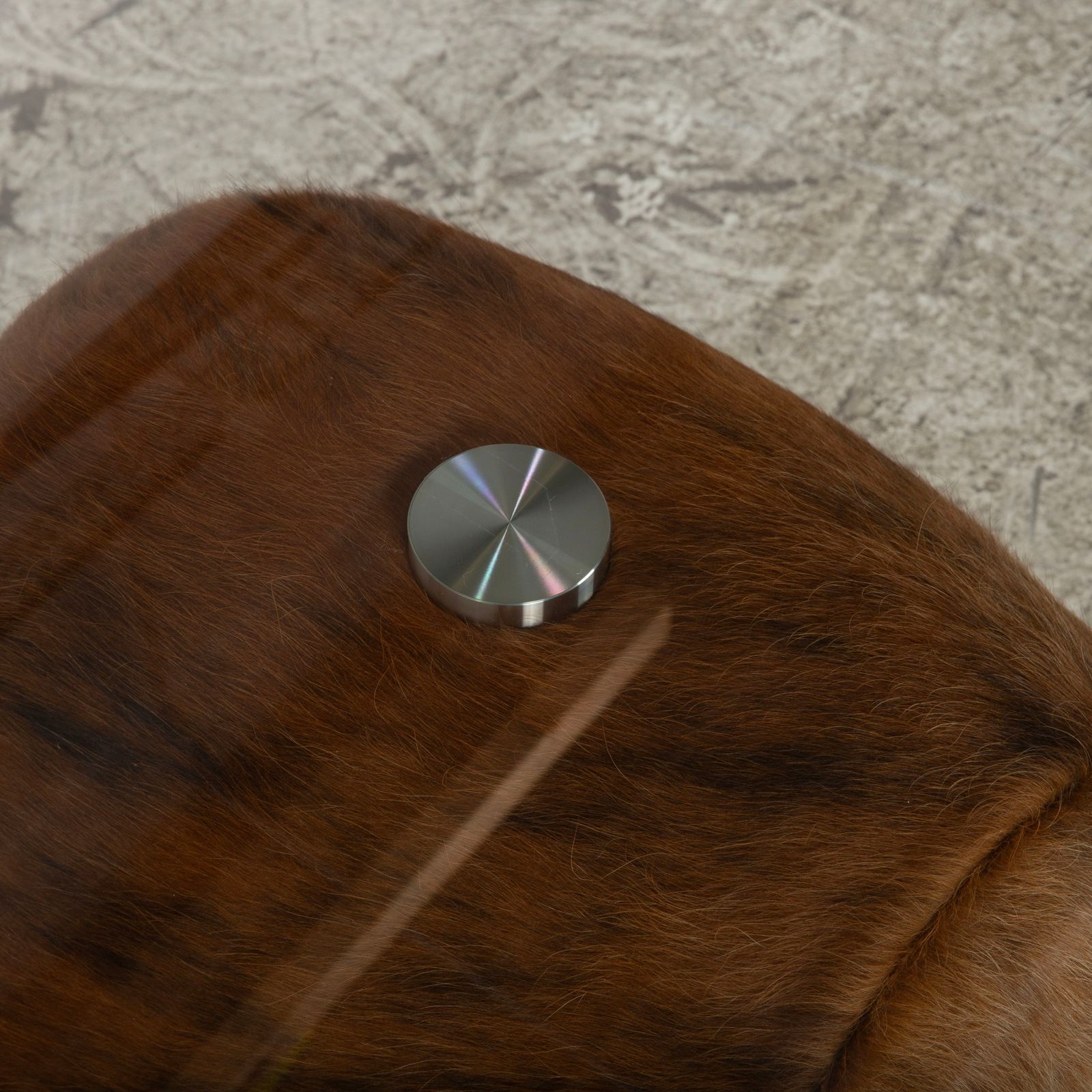 Bretz Fell Glass Coffee Table Brown photo Meubels