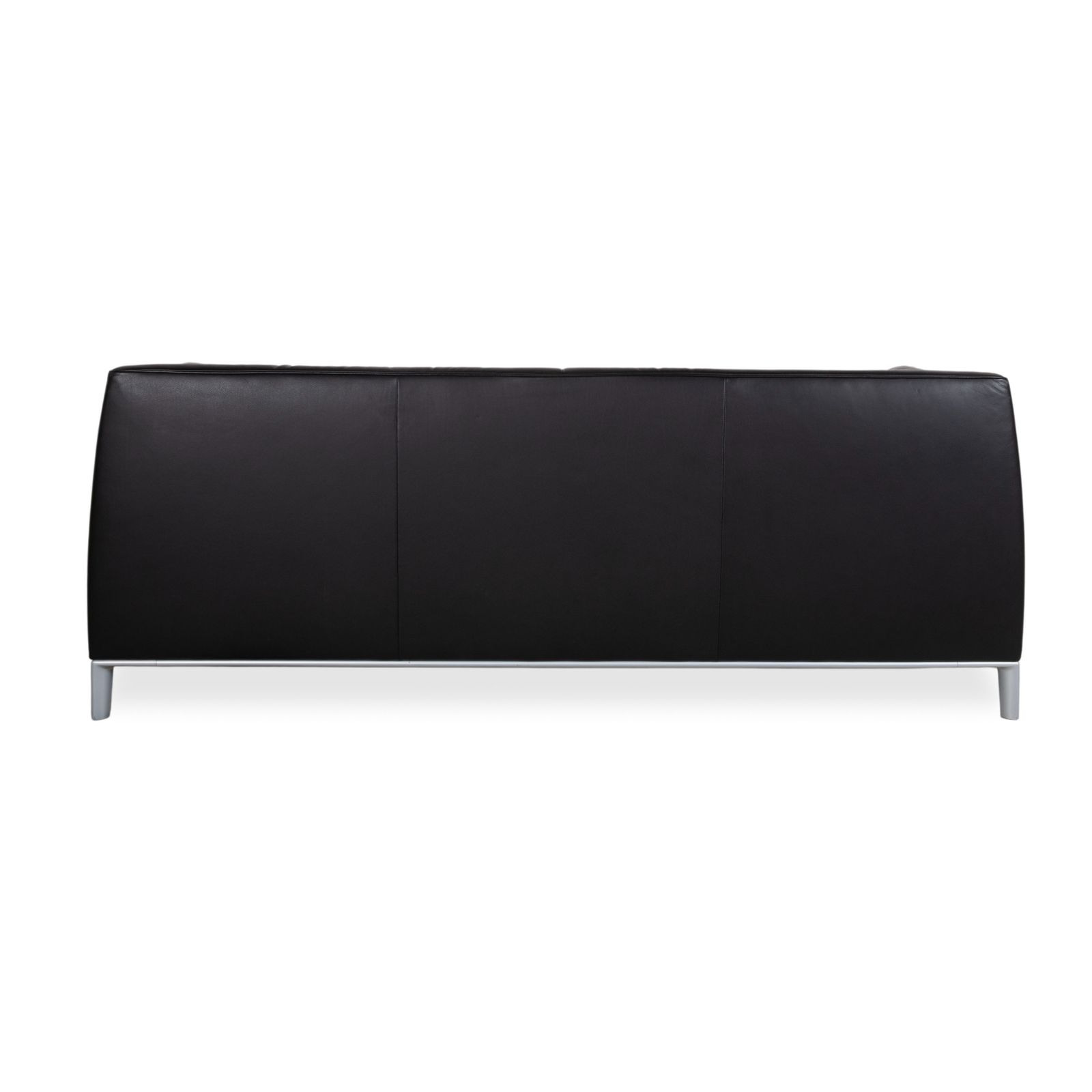 photo for sale De Sede DS-276 Leather Two Seater Black Sofa