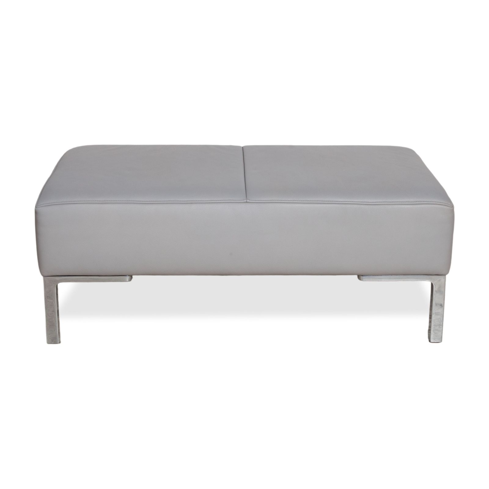 De Sede Ds 112 Leather Stool Gray photo buy