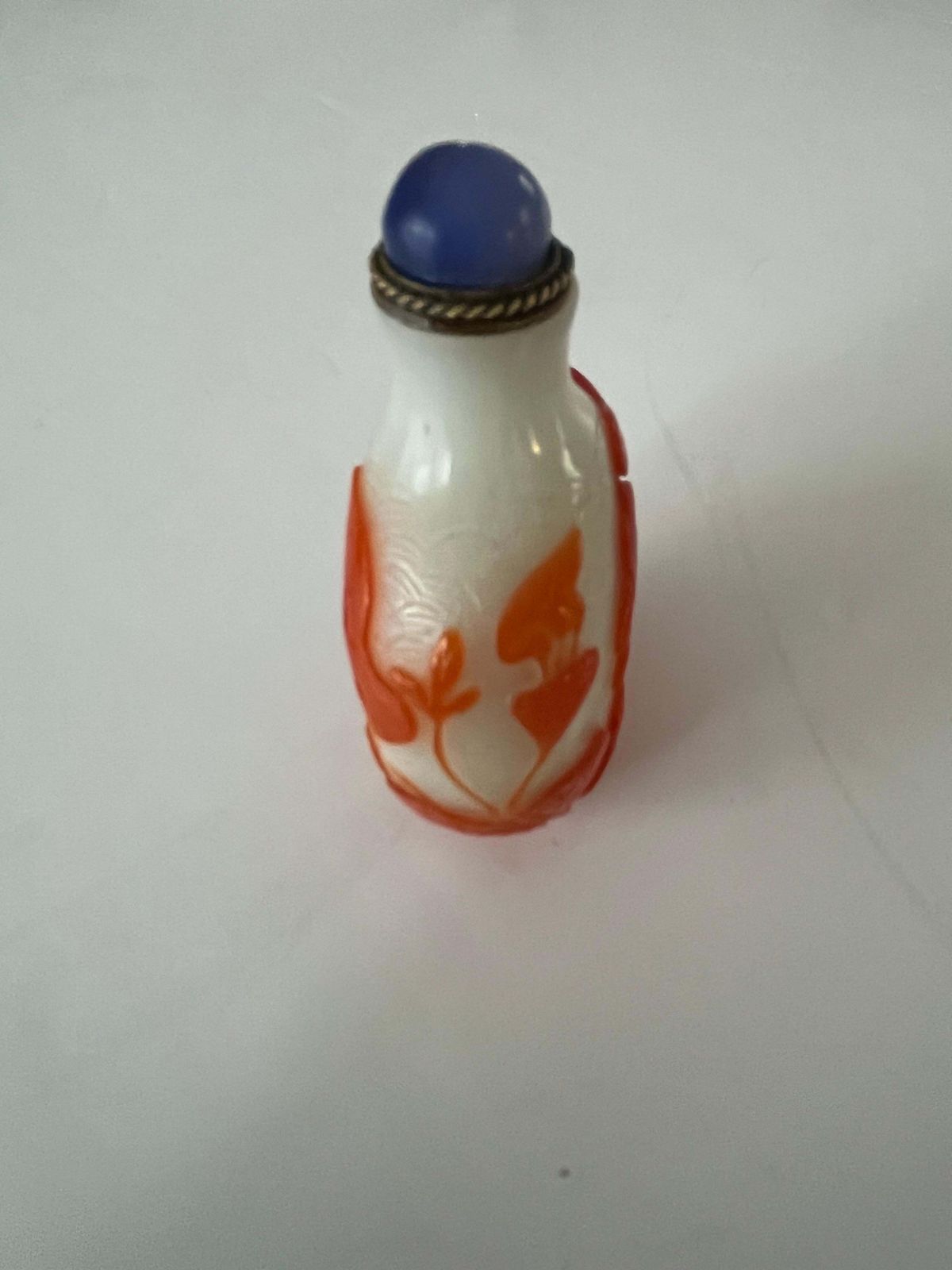 Chinese exporteren snuiffles in overlay cameo glas, fijn gesneden, ca. 1925 photo buy