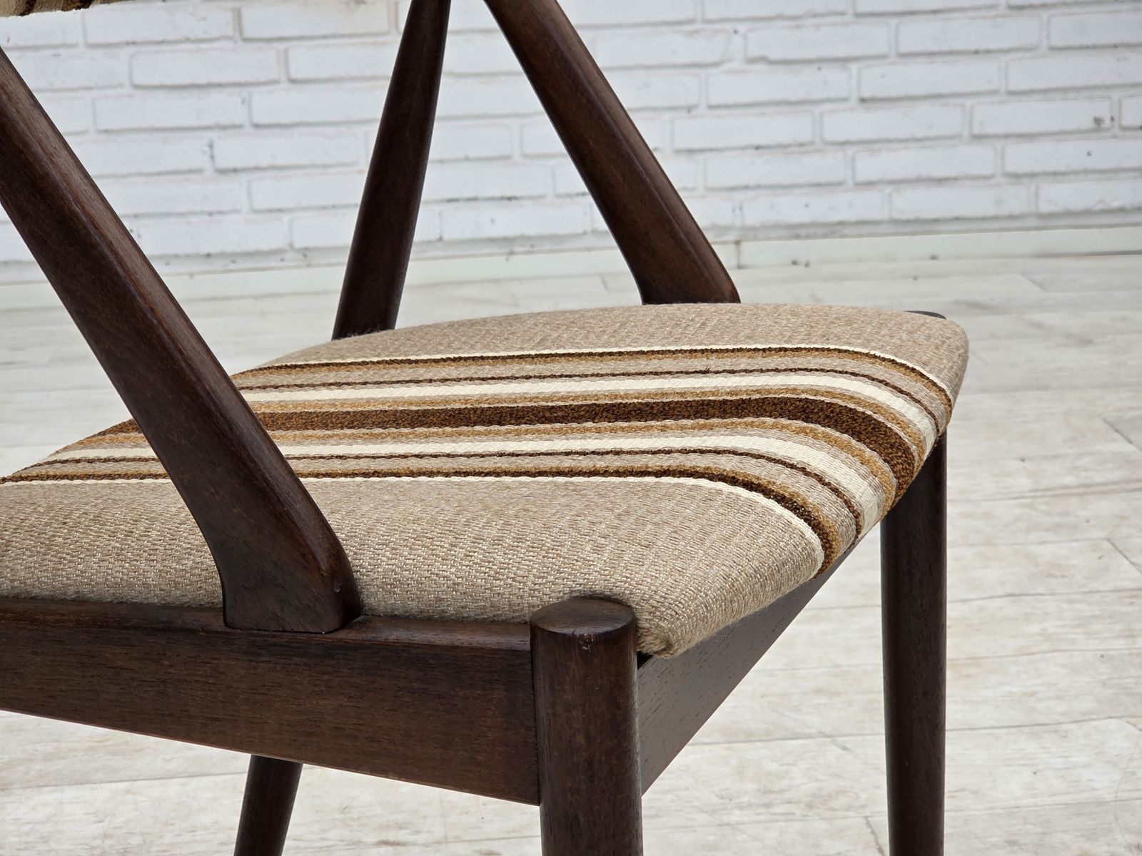 jaren 1960, Deens design van Kai Kristensen, model 31, paar fauteuils. photo vintage