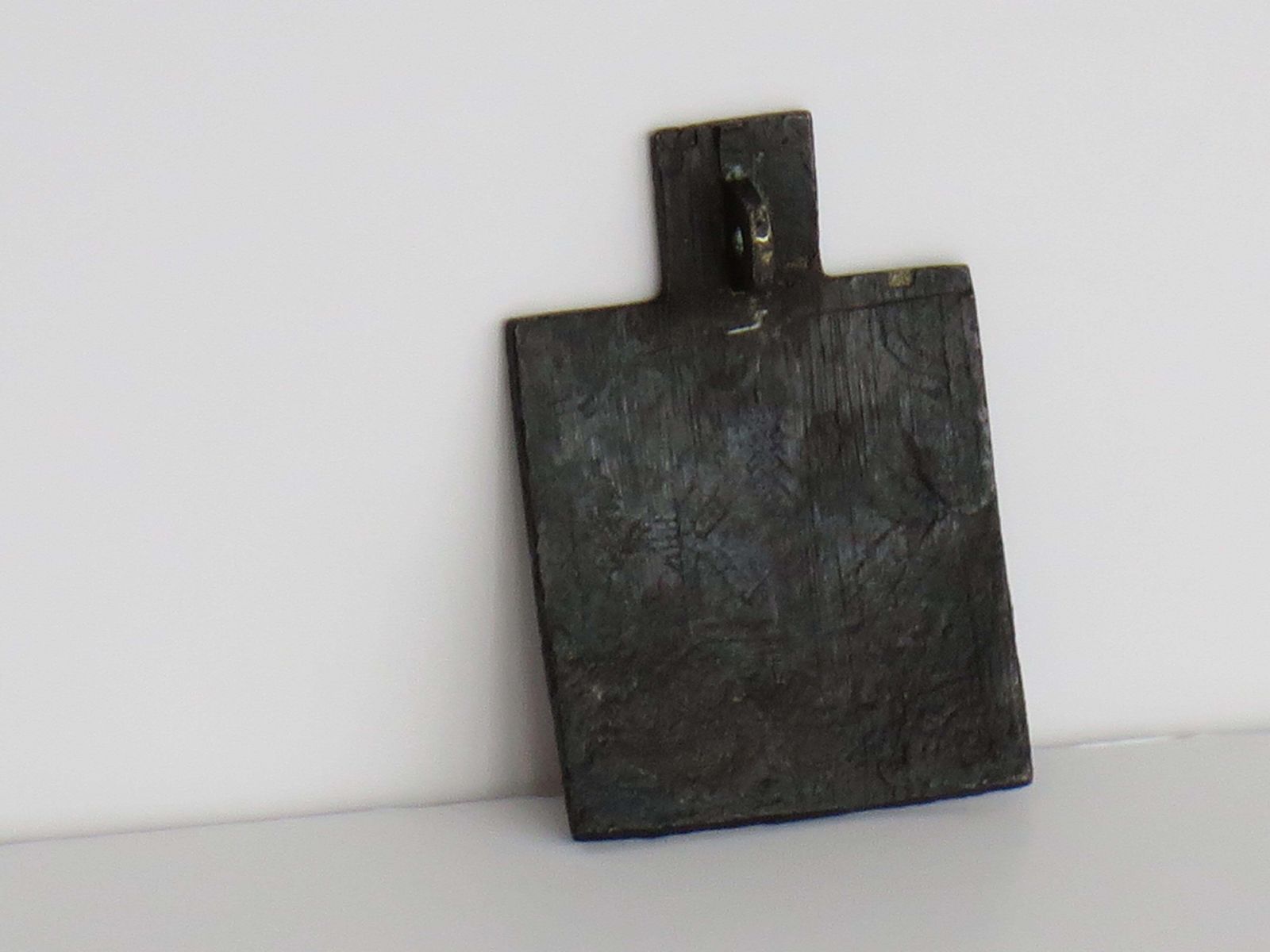 photo buy Antiek Russisch bronzen reisicoon, Sint-Nicolaas, 18e eeuw