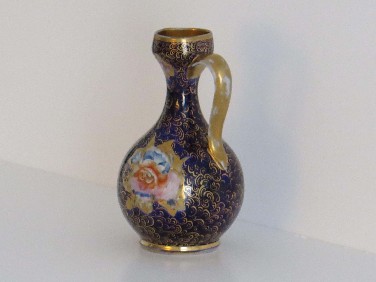 Mason's Ironstone Jug, Hand Painted Rose Posies, Circa 1813 1820 photo Home Decor