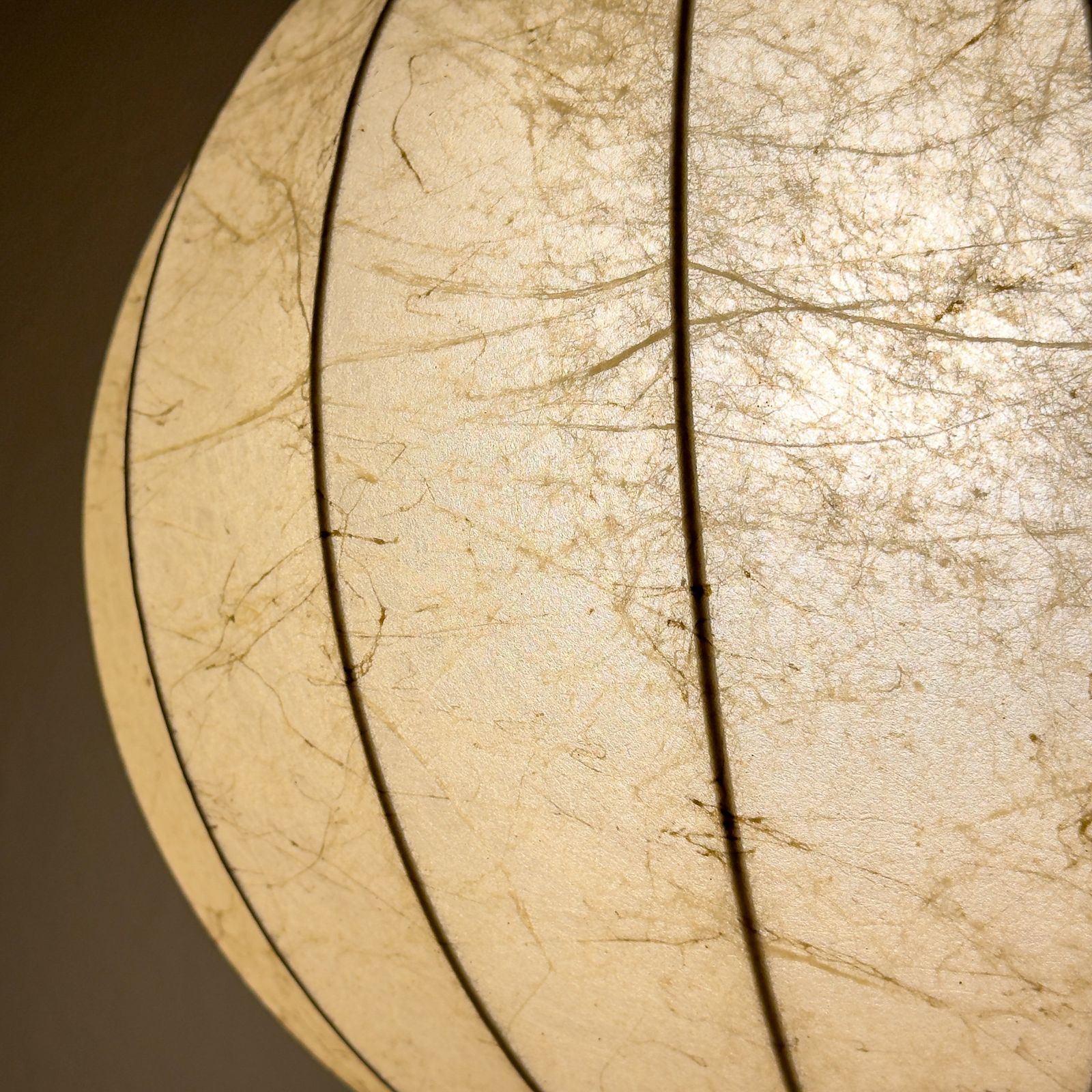 Cocoon Hanglamp van Friedel Wauer voor Goldkant Leuchten, Duitsland ca. jaren 1960 photo vintage