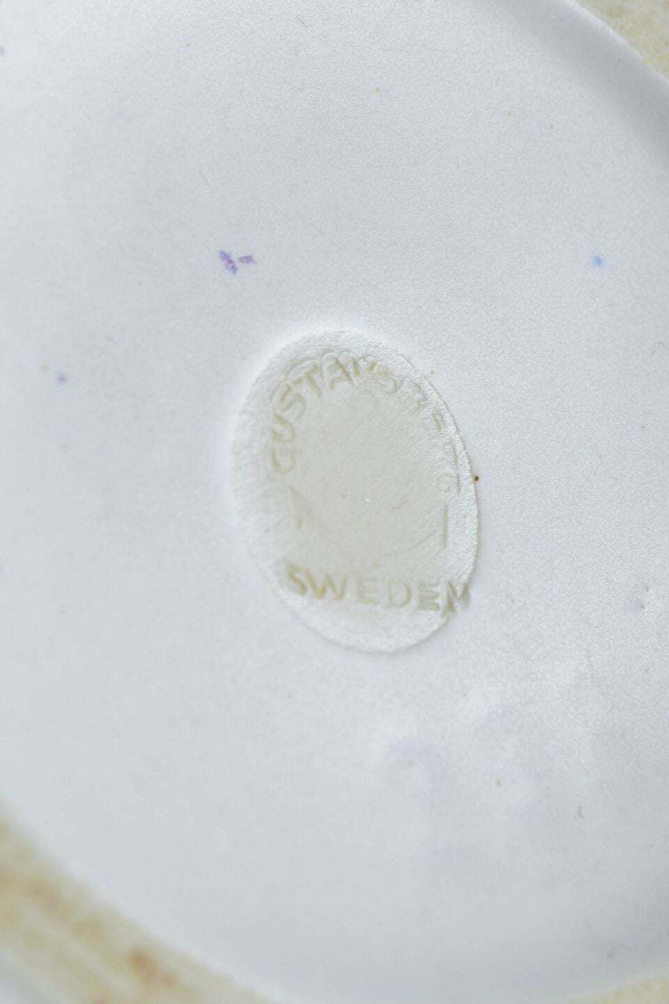 Stig Lindberg voor Gustavsberg. Grote "Veckla" vaas in faience. Midden 20e eeuw. photo Woonaccessoires