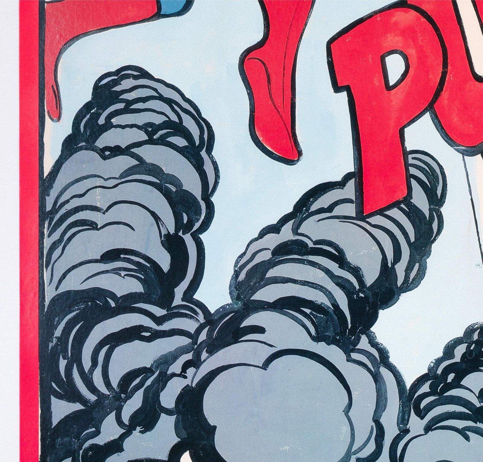 Superman 1989 Moma Exhibition Poster, Andy Warhol. photo 4973.0