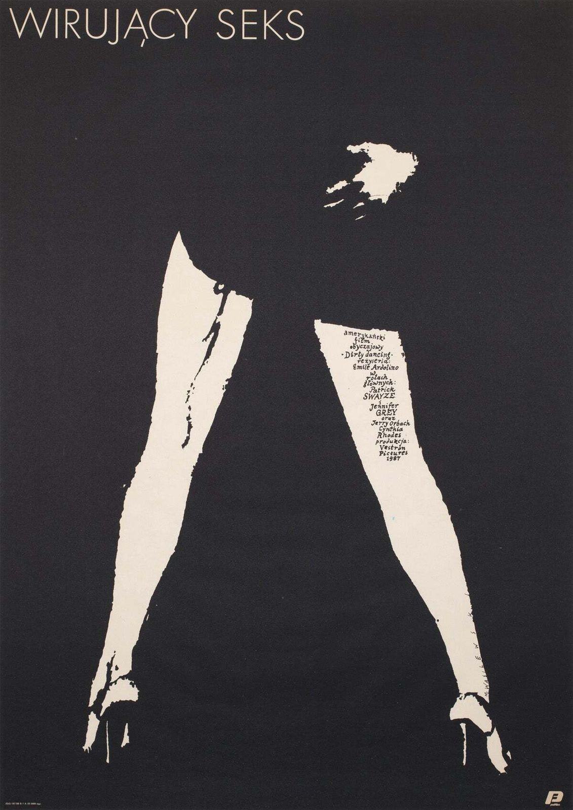 Dirty Dancing 1989 Pools B1 filmposter, Mieczyslaw Wasilewski.