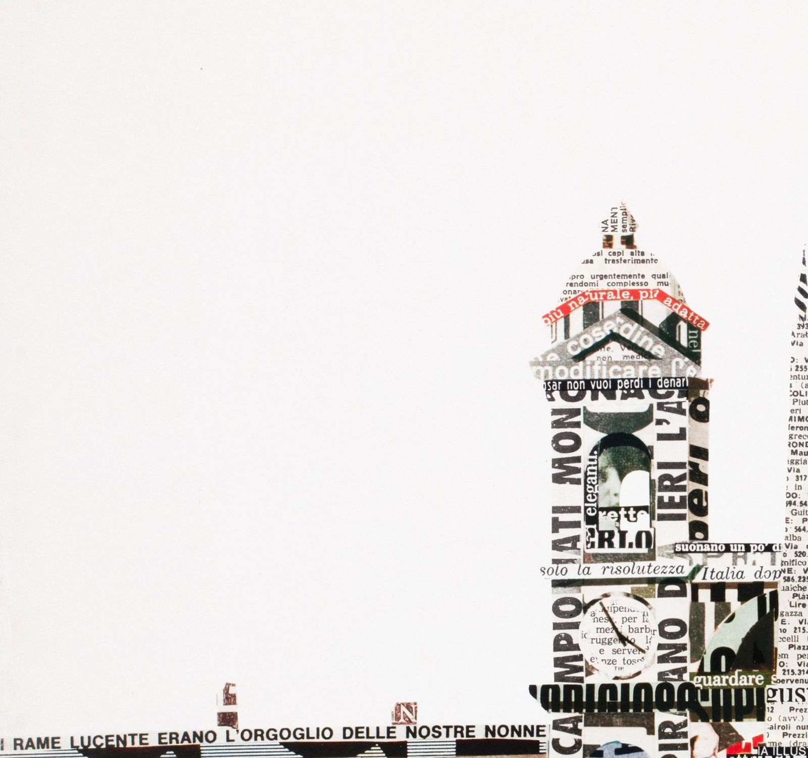 Rome 1966 Alitalia Airline Travel Poster, Harmut Hielscher. photo 1061.0