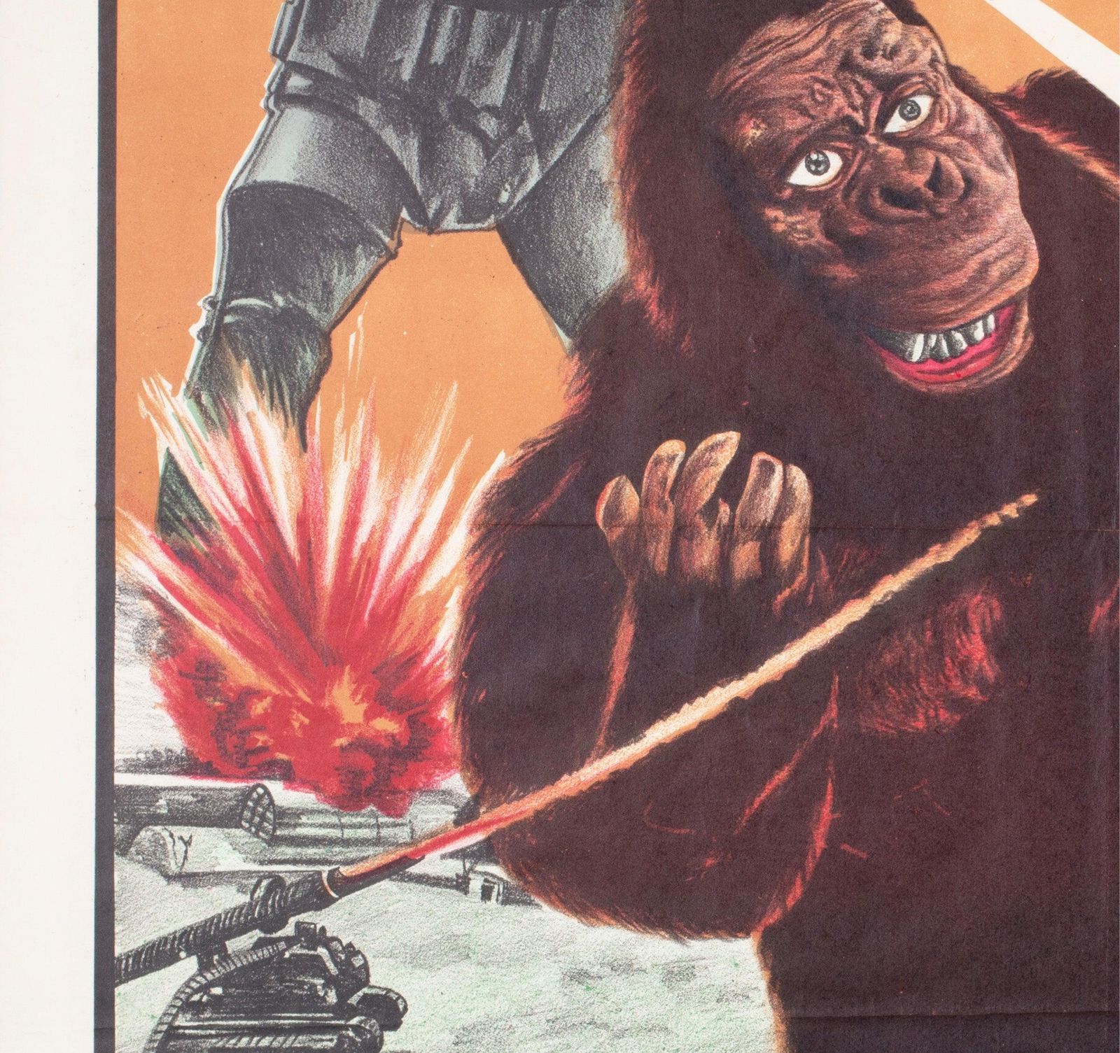 King Kong Escapes 1988 Egyptische stijl A filmaffiche, Samy. photo 663.0