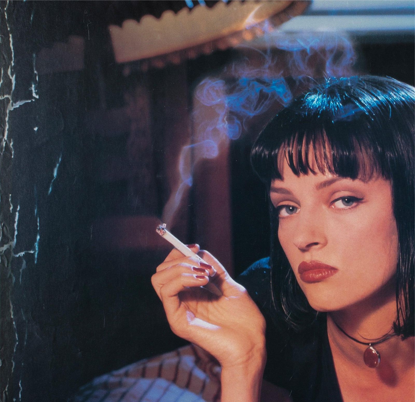 Pulp Fiction 1994 Us 1 Sheet Advance Lucky Strike Film Poster. photo 7294.0