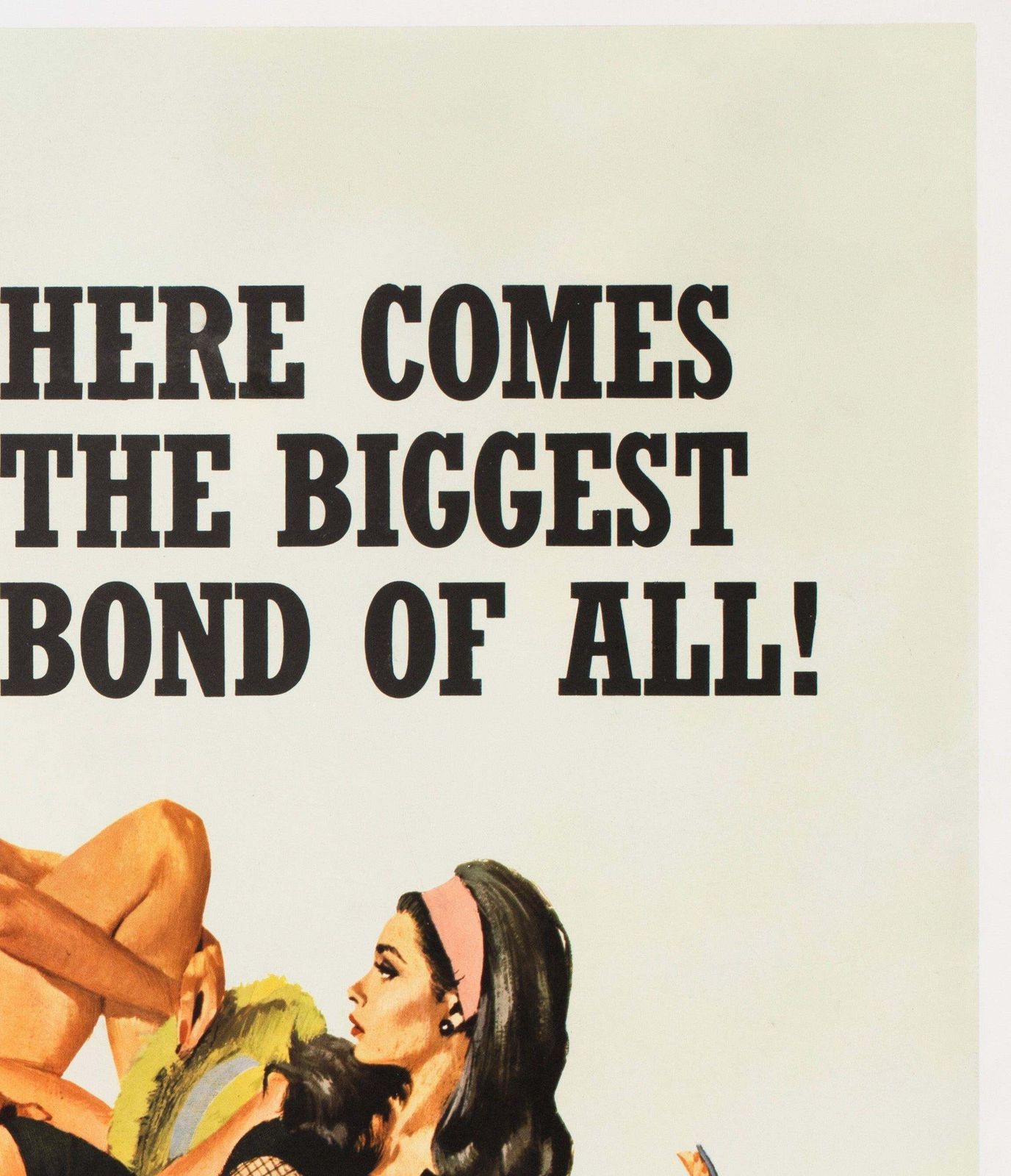 Thunderball 1965 Uk Quad Filmposter, Robert Mcginnis. photo 13270.0