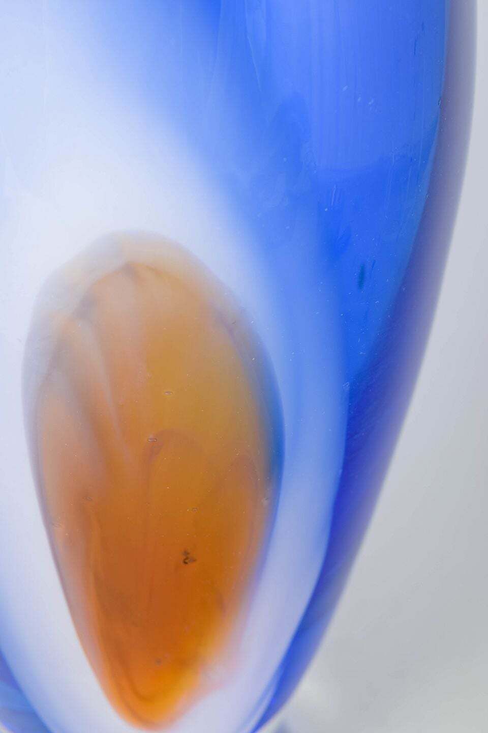 Chribska Glassworks. Grand vase en verre sommerso. Années 1990 photo for sale