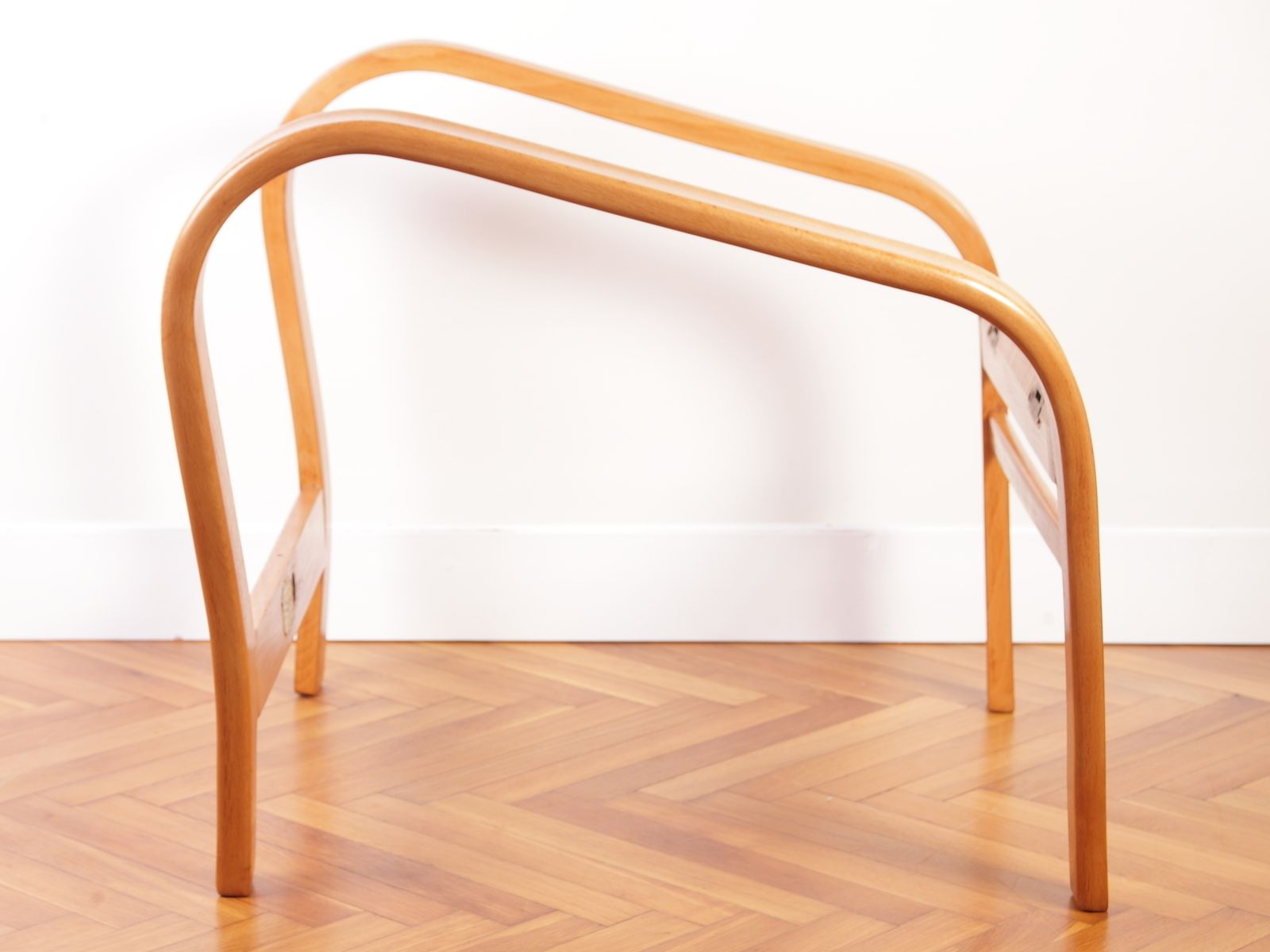 Czechoslovak Mid Century Beech Lounge Chair By A. Kropacek And K. Kozelka For Interier Praha, 1958 photo for sale