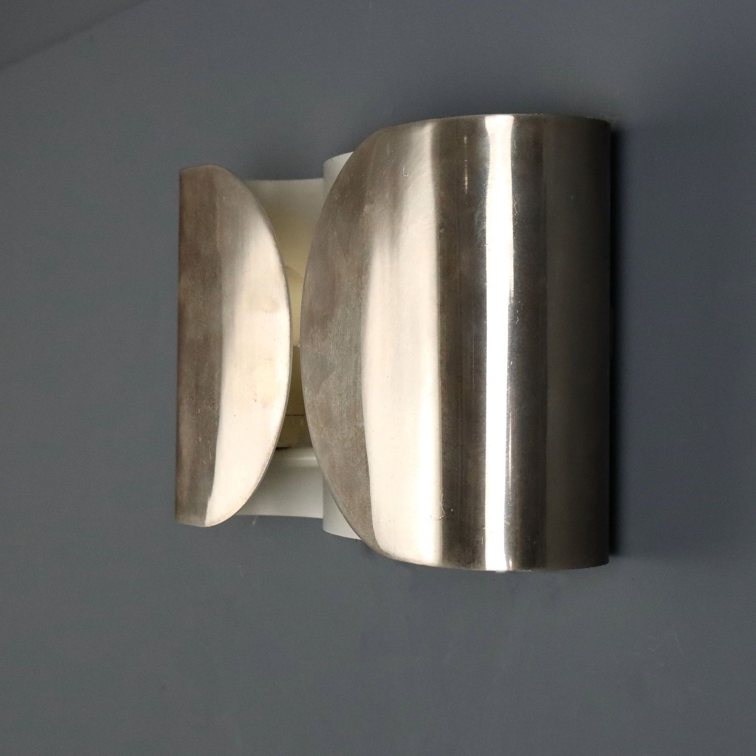 Vintage Wall Lamp Flos Foglio Design Tobia Scarpa 1980s photo vinterior