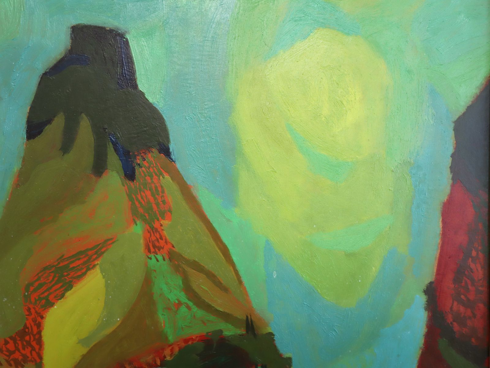 photo for sale Sun Over The Hills Oil Painting