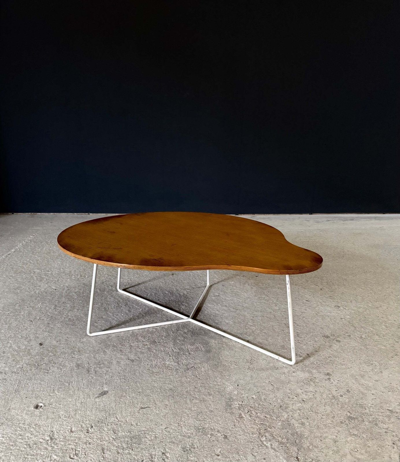 Midcentury Modern Design Low Coffee Table, Denmark 1960's photo vinterior