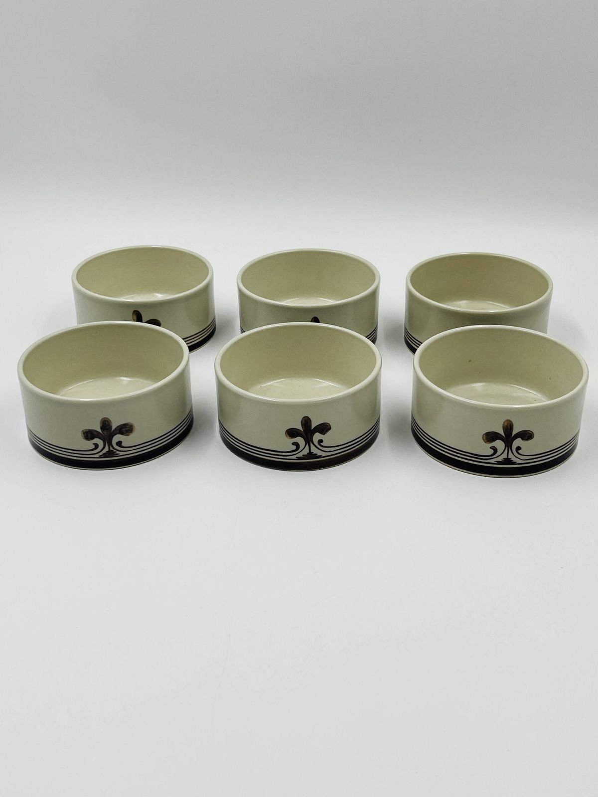 6 Rosenthal Studio Line "Siena" Ramekins By Richard Scharrer 1970 photo furniture
