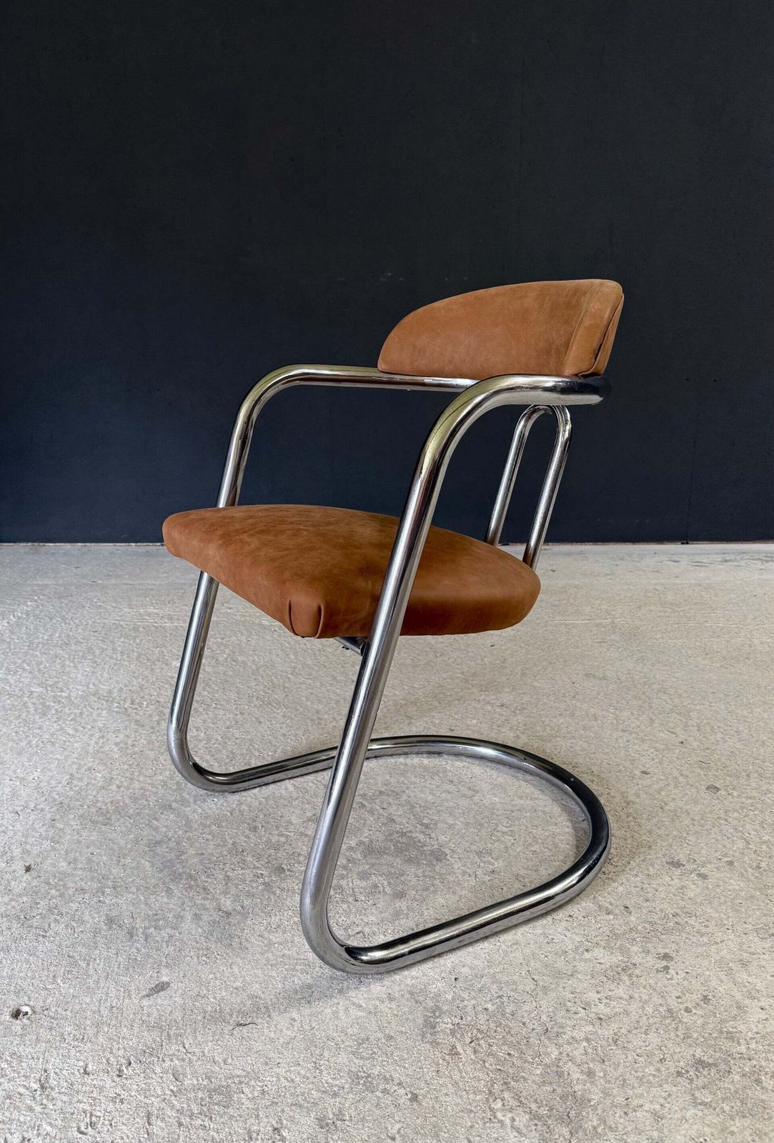 Vintage jaren 1930 Dutch Design Cantilever bureaustoel photo furniture