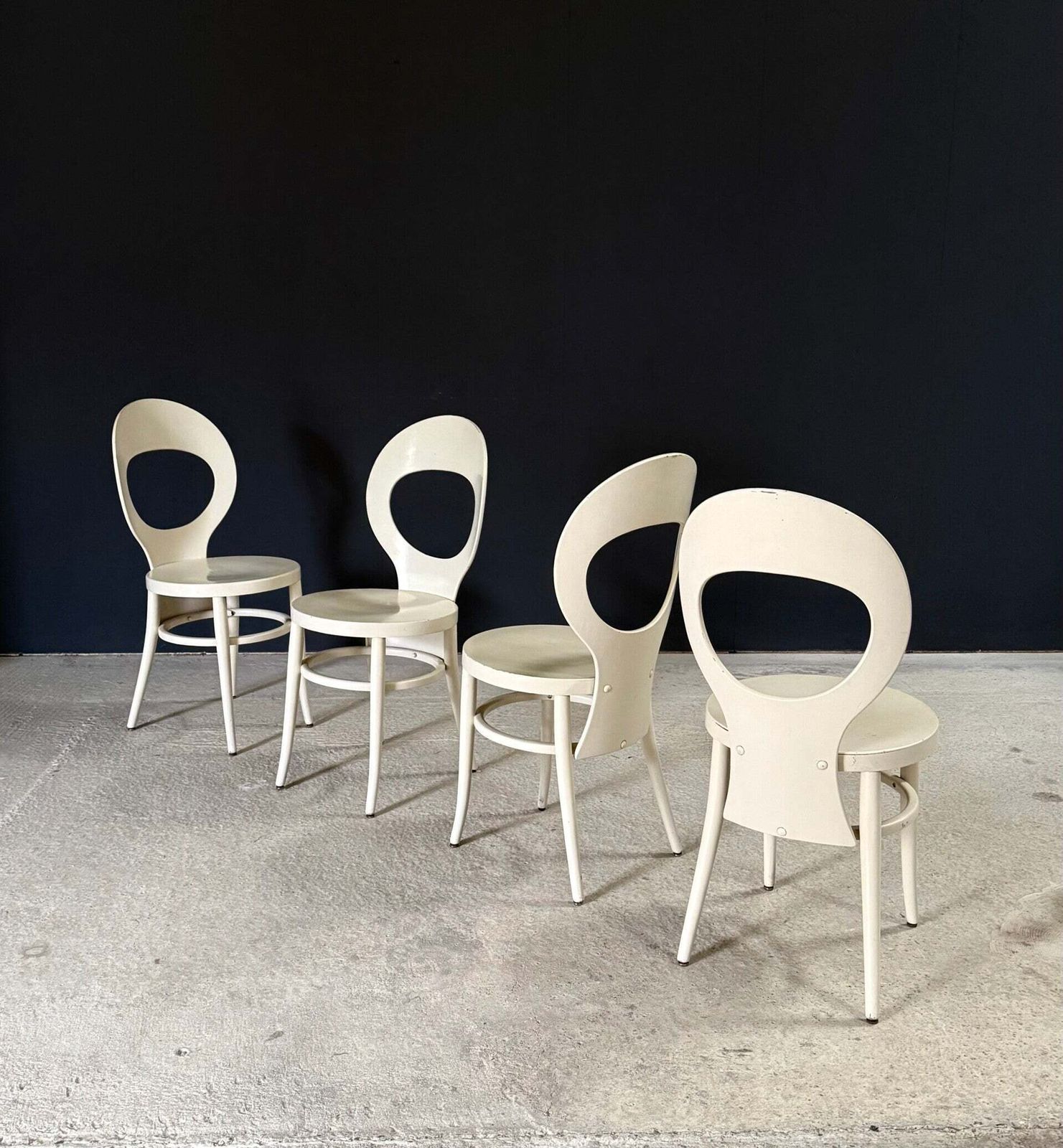 Mouette / Seagull Design stoelset van Baumann, Frankrijk, jaren 1950 photo vinterior