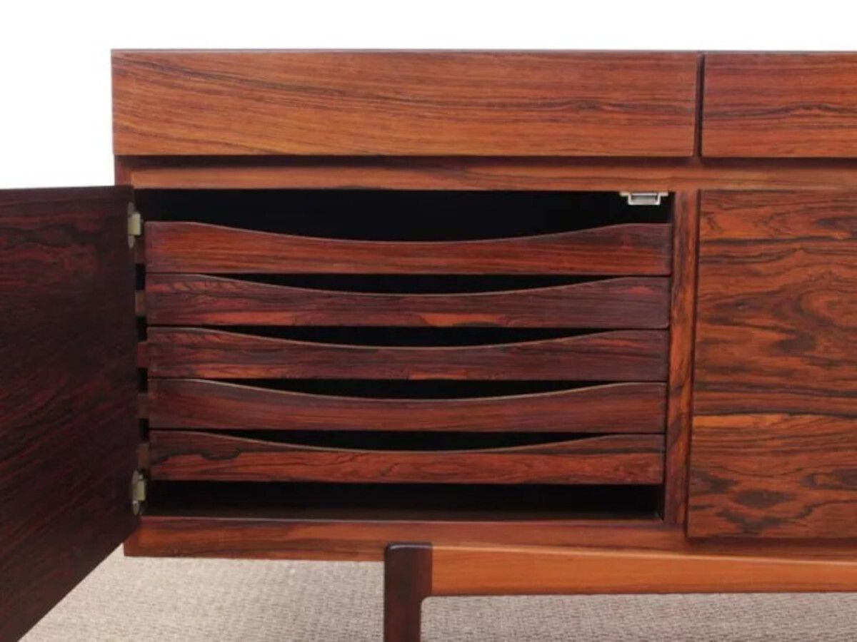 Enfilade danoise en palissandre, modèle Fa 66, par Ib Kofod Larsen pour Faarup Møbelfabrik, édition des années 1960. photo 8500.0