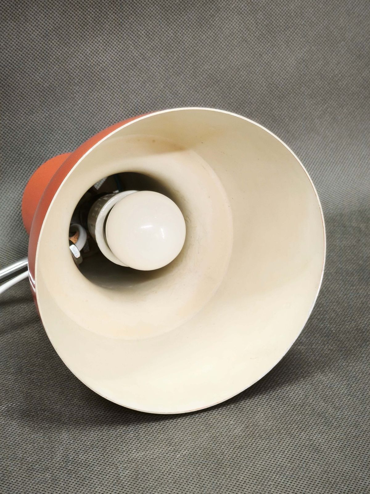 Lampe de table Josef Hůrka orange pour Napako, Tchécoslovaquie, années 1960 photo buy