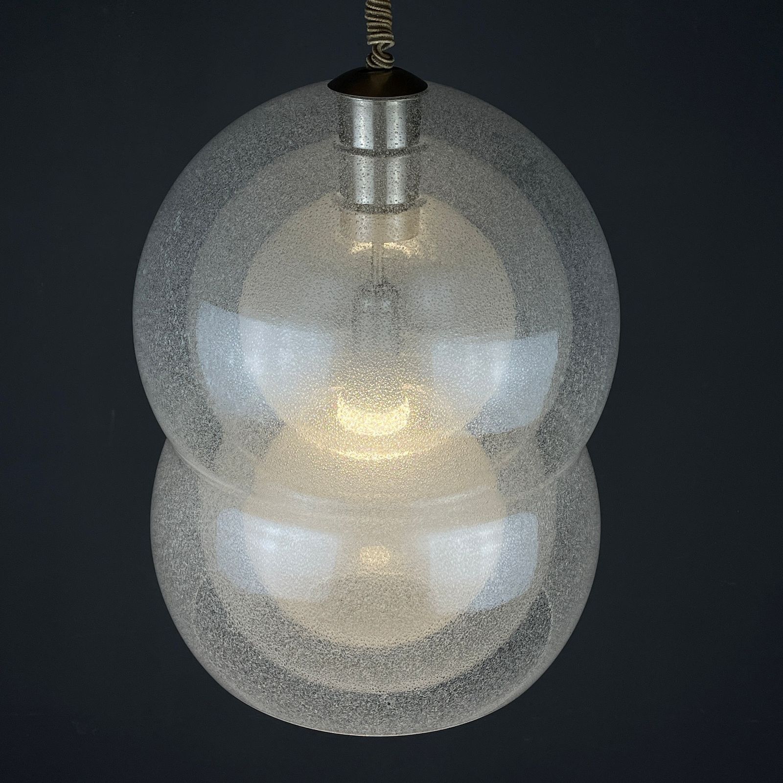 Murano Pendant Lamp By Carlo Nason For Mazzega Italy 1960s photo buy