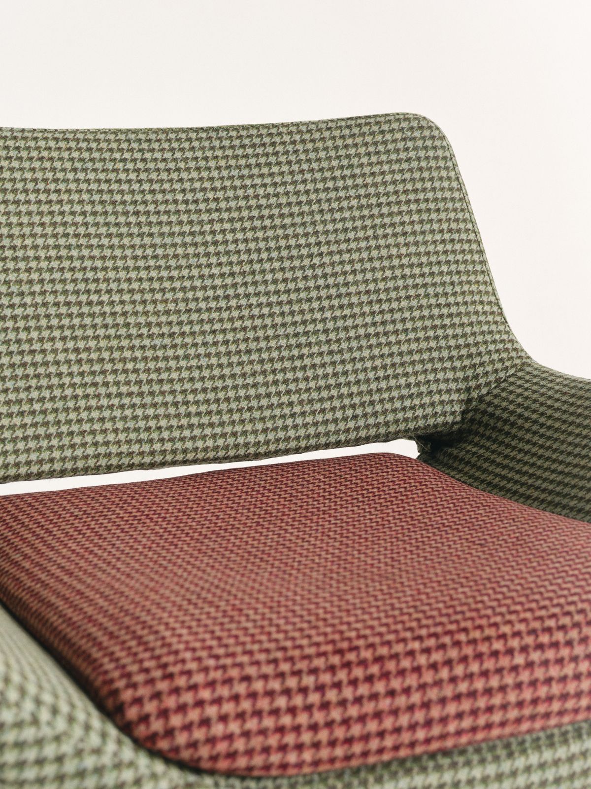 B&B Italia "Metropolitan Me84" Armchair, Upholstered In Oliver Spencer Wool photo furniture