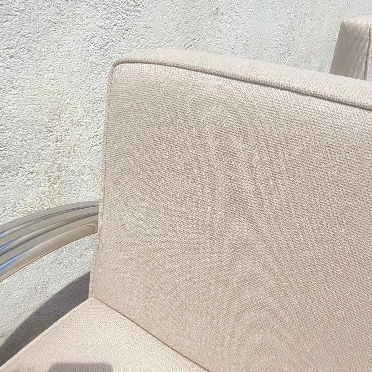 Paire de grands fauteuils chromés d'après R. Lauren, XXe siècle photo furniture