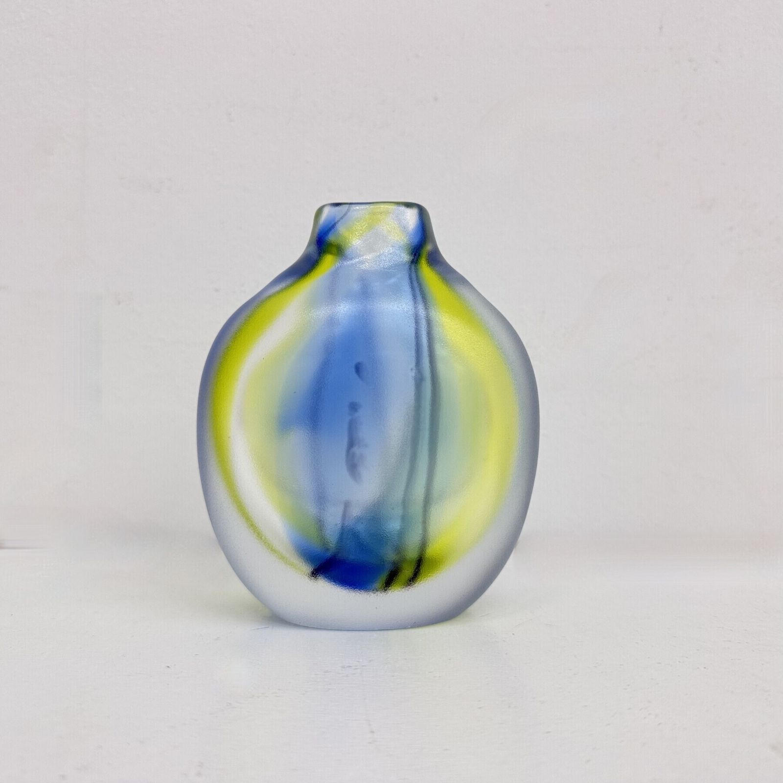 Kosta Boda Glass Vase Royal Art Collection By Göran Wärff For Kosta Boda Sweden