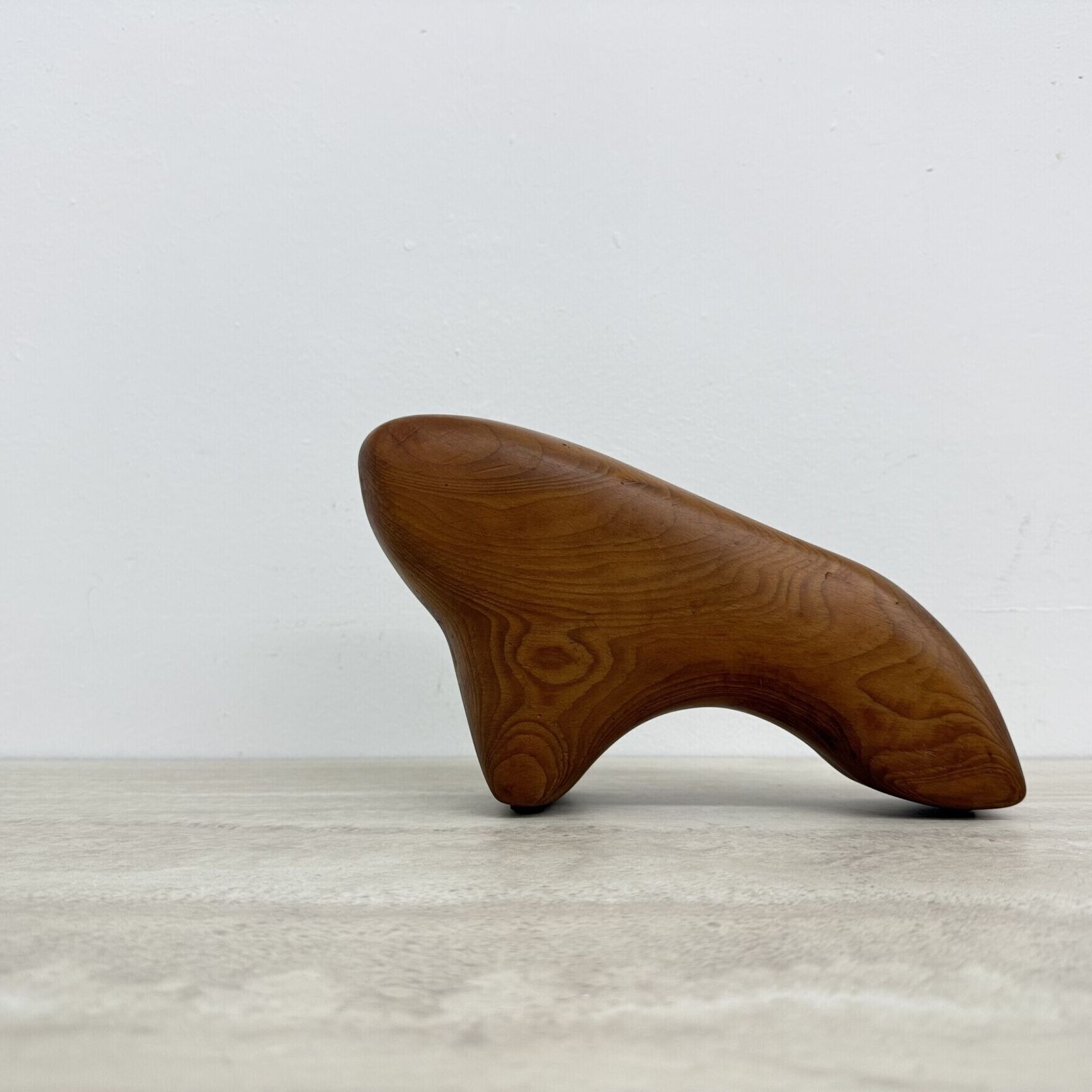 Kunst Mid-Century abstract houten stier in teak, jaren 1970 photo
