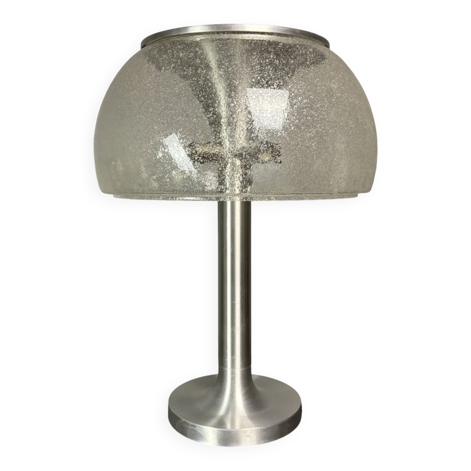Grande lampe de table champignon Space Age mid-century, Temde Leuchten