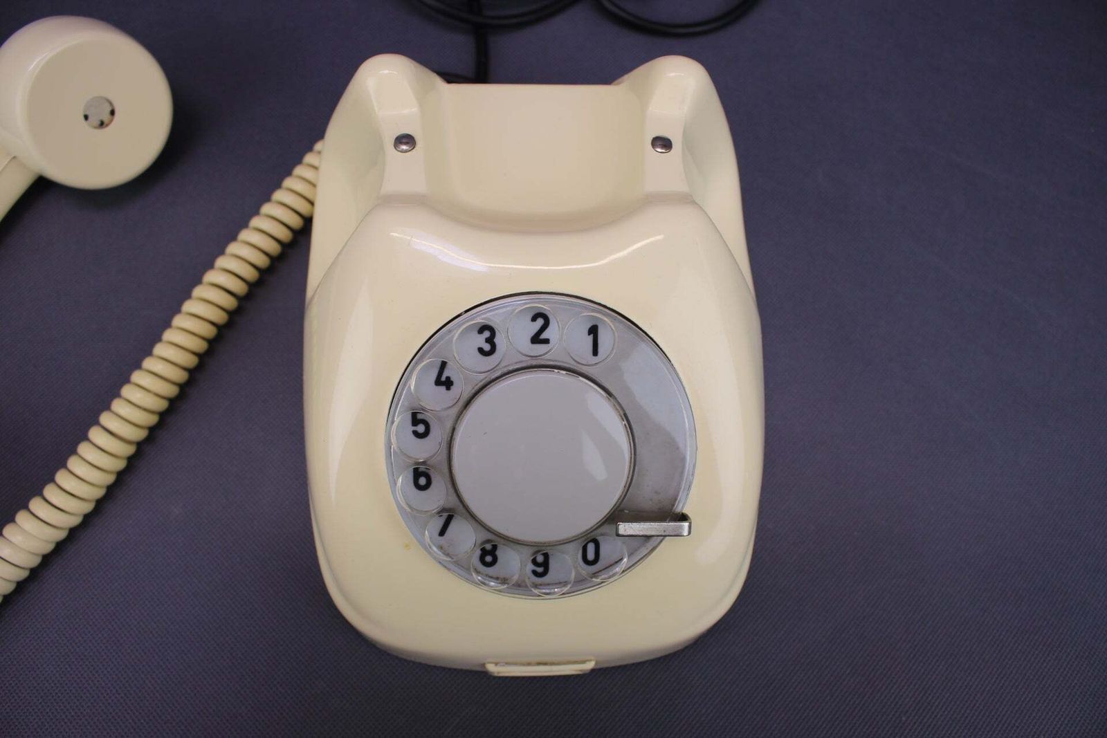 Tesla T65s Rotary Telephone From Czechoslovakia 1966 photo vinterior
