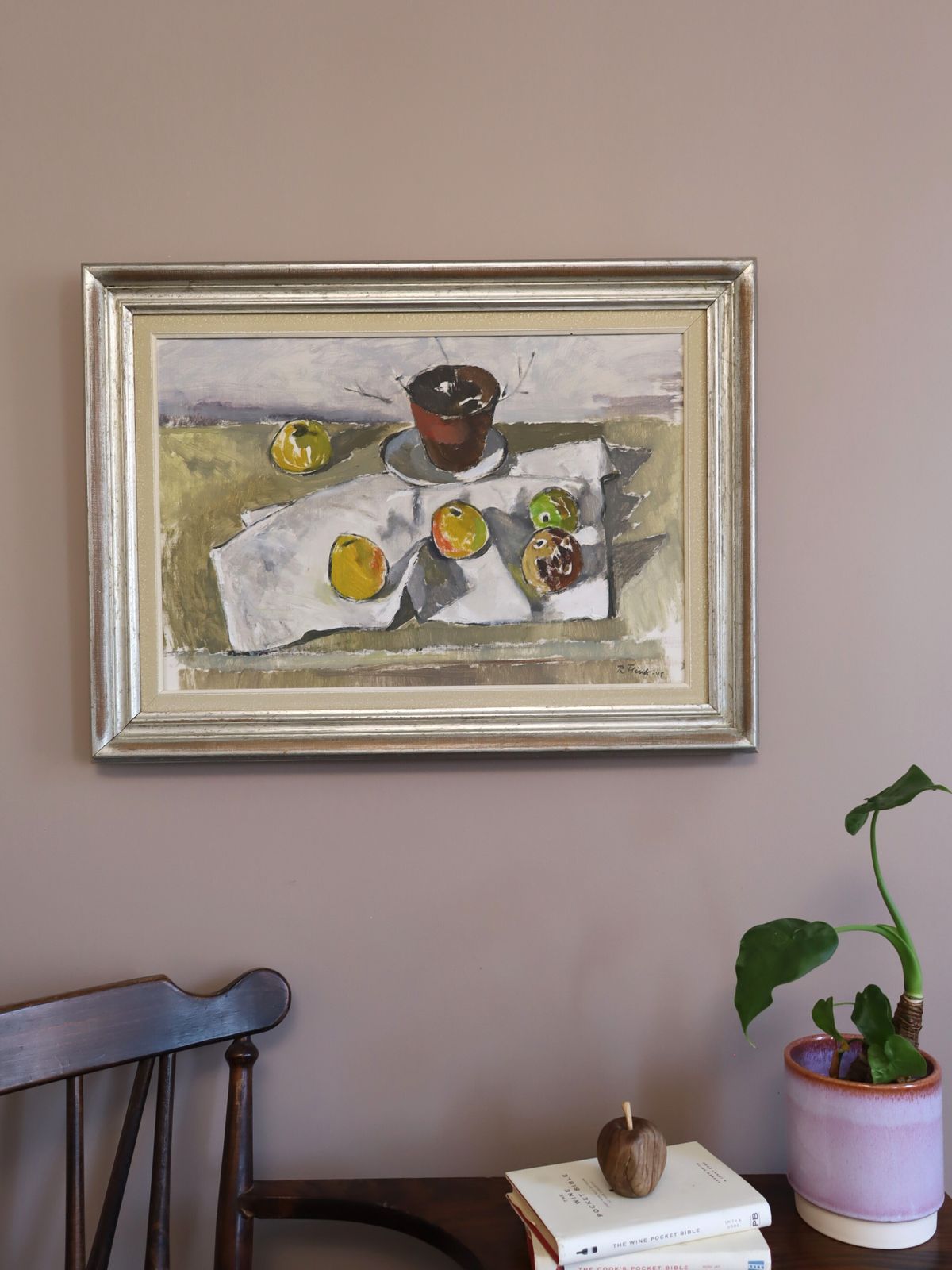 Citrus & Pot In Oil Onto Canvas photo furniture