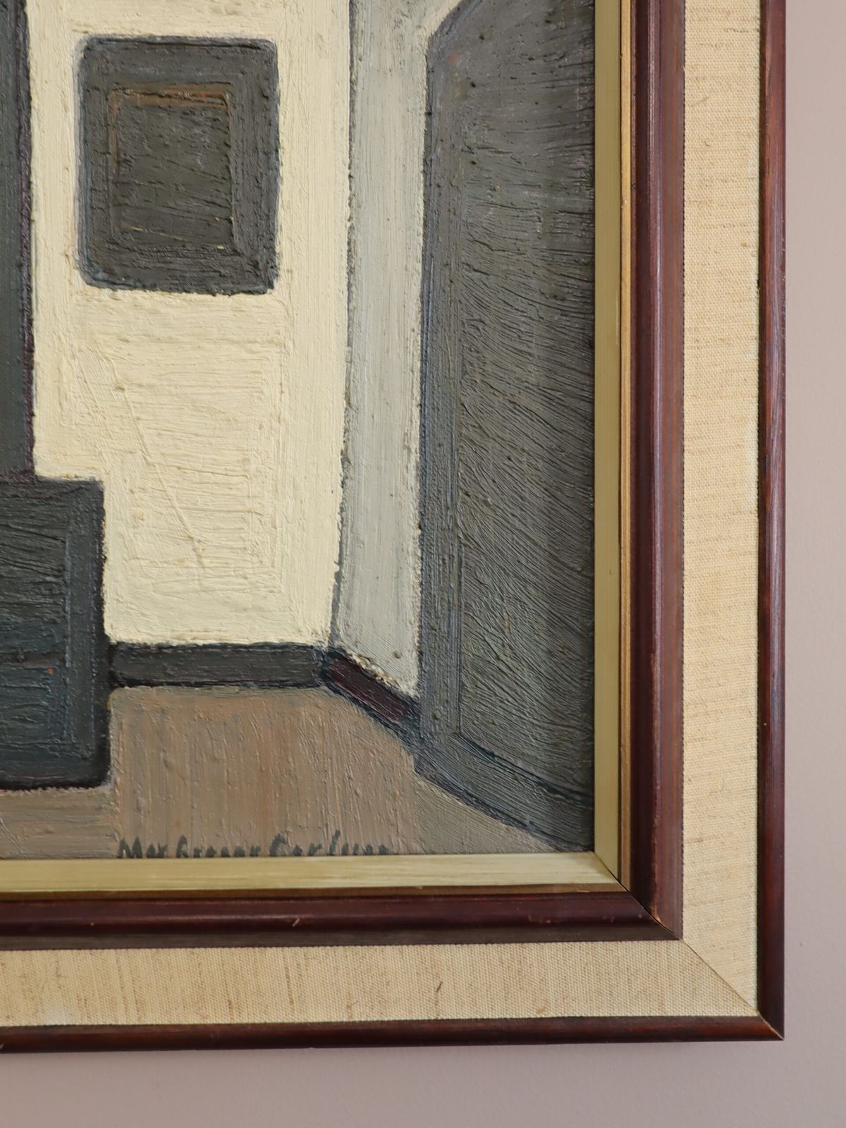 Het atelier - olieverfschilderij photo 1381.0