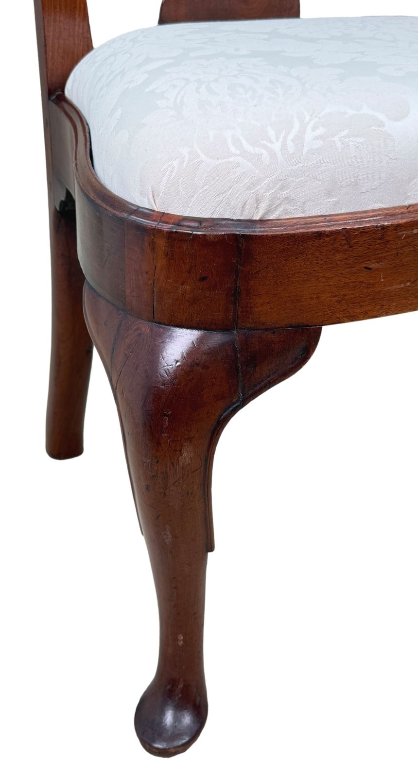 Paar walnoten stoelen, Queen Anne-periode (Engeland, ca. 1710), begin 18e eeuw photo 3895.0