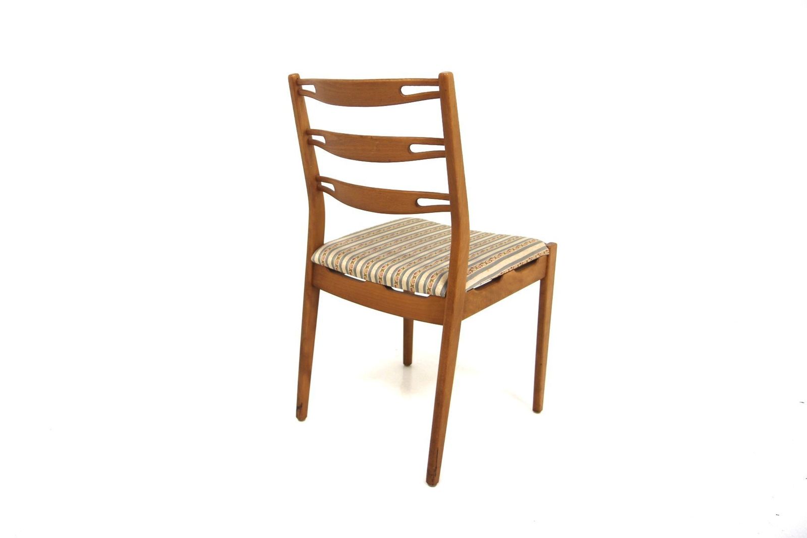 Chaises en bois de hêtre scandinaves, Suède, 1960, lot de 6. photo Mobilier