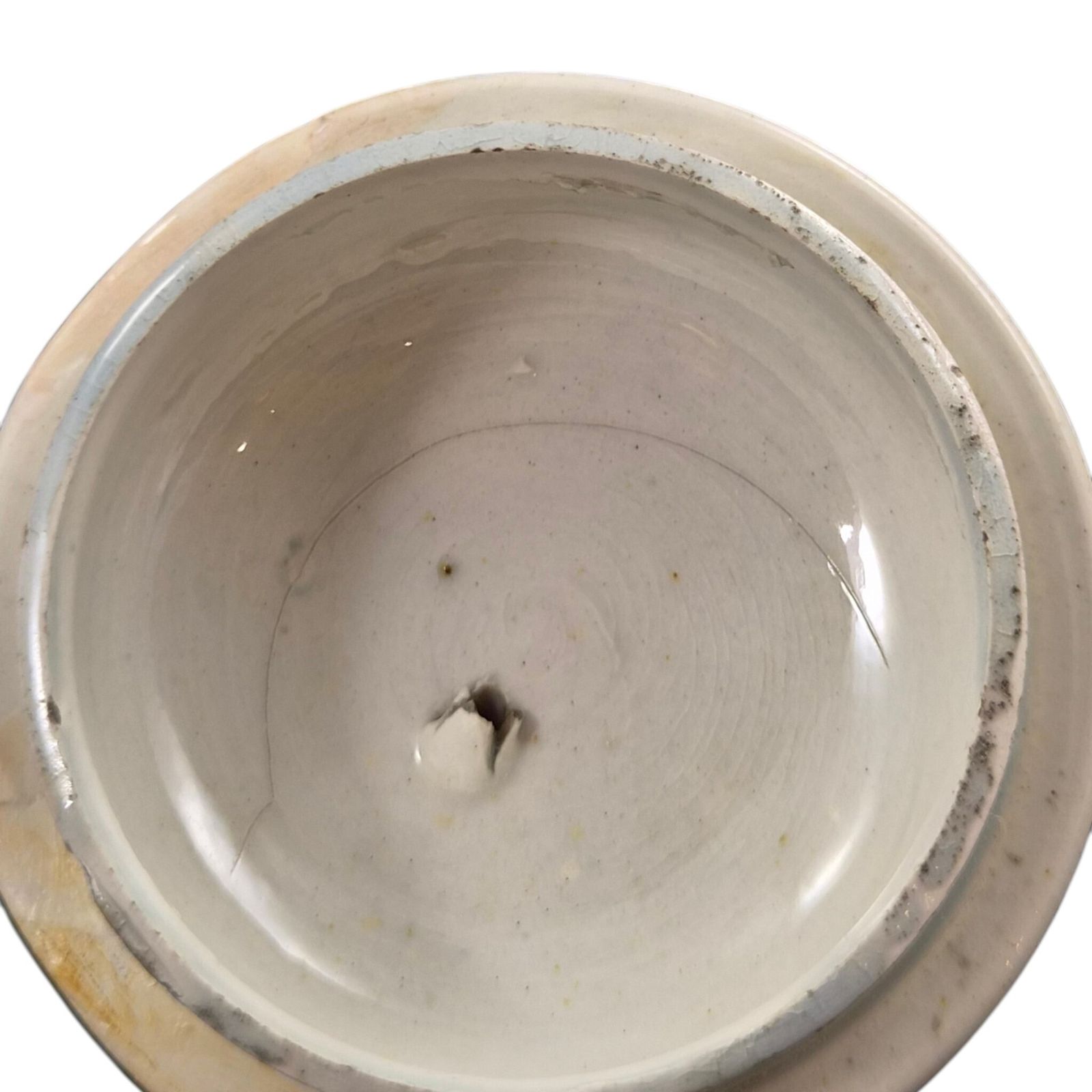 650.0 Zeldzame 18e-eeuwse chinoiserie creamware theepot, waarschijnlijk Engels photo
