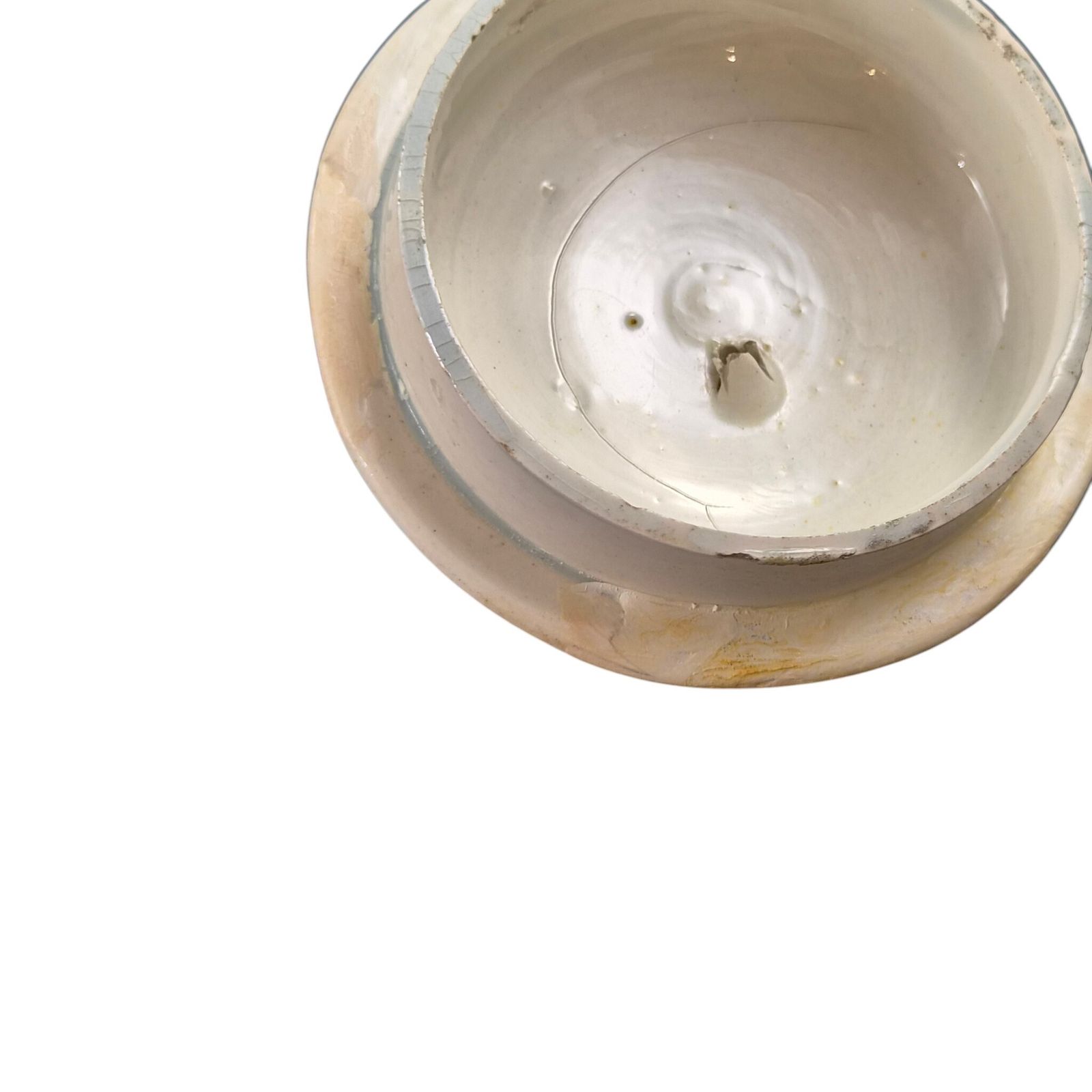photo vinterior Zeldzame 18e-eeuwse chinoiserie creamware theepot, waarschijnlijk Engels