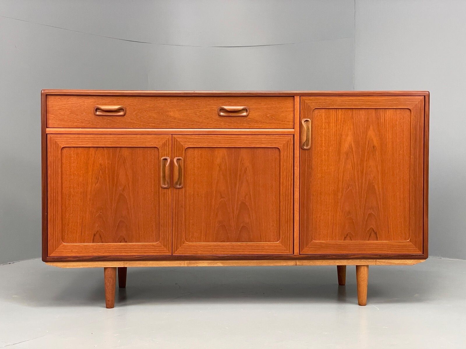 Vintage G Plan Sideboard Teak Fresco Range 1970s Retro Shelving
